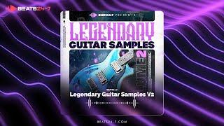 Royalty Free Guitar Loops Kit 2024 "Legendary Guitar Loop Kit V2" Trap Loops & Hip Hop Samples Pack