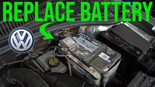 How to [EASILY] Replace the Battery - Volkswagen Jetta (2019-2023)