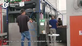 pulp molding machine industrial packaging production line besure technology