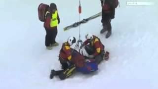 Lindsey Vonn Crash _ Ski World Championships Austria 2013