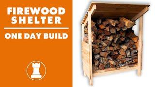 DIY Firewood Rack  ||  Less Than $75  ||  Only 3 Tools  ||  One-Day Build