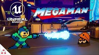 I tried remaking Mega Man in Unreal Engine 5