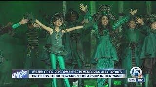 Wizard of Oz performances remembering Alex Brooks