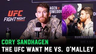 Cory Sandhagen: "The UFC wants Me vs. Sean O'Malley"