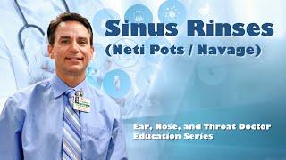 Sinus Rinses - Neti Pot / Navage