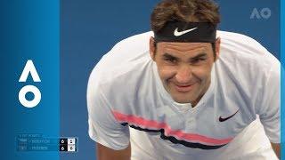 Federer and Berdych's light-hearted exchange | Australian Open 2018