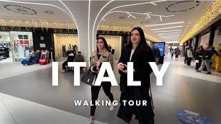 Italy Walking Tour 4K | Ipercoop Christmas Decoration Crema 2024 | Italy Vlog  ||Er Dhillon Rajan