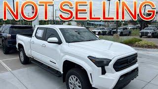 Toyota Tacomas NOT SELLING!! NO One Wants a TURBO…￼