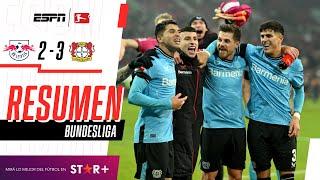 ¡HINCAPIÉ FUE EL HÉROE EN LA ÚLTIMA Y EL LÍDER SE ALEJA! | Leipzig 2-3 B. Leverkusen | RESUMEN