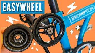 Why Upgrade to EasyWheels on your Brompton Foldingbike