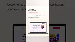 Designx.community | New Communities For Designers | #shorts | Smart Things Tech LLC