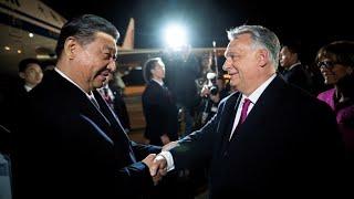 Besuch in Budapest: Xi Jinping wird von Viktor Orbán empfangen