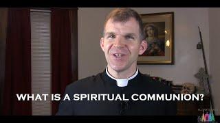 What is A Spiritual Communion - Fr. Jonathan Meyer