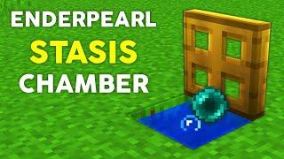How to Make an Enderpearl Stasis Chamber in Minecraft