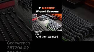 2 MASSIVE Wrench Drawers