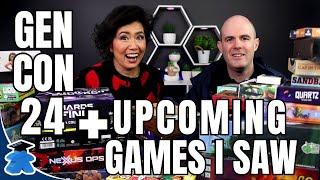 GenCon 2024 haul and upcoming board game preview I saw