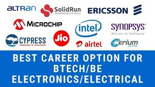Best Career Option for BTech/BE in Electronics/Electrical Engineering | Electronics Geek