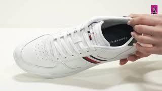 Видеообзор I Мужские кроссовки TOMMY HILFIGER LIGHTWEIGHT LEATHER SNEAKER