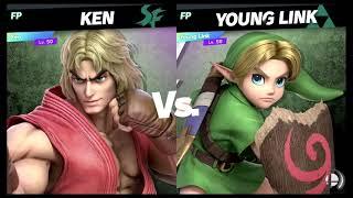 Super Smash Bros Ultimate Amiibo Fights  – 9pm Poll Ken vs Young Link