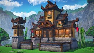 Minecraft: How To Build a Japanese Castle | Tutorial