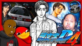 THE MOST CURSED PHYSICS IN ANY INITIAL D GAME?! | INITIAL D ARCADE STAGE 4