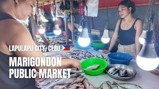  [4K] Marigondon Public Market | Walking Tour | Cebu, Philippines