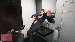 GTA 5 - Real Estate Agency Mafia Shootout + Six Star Escape