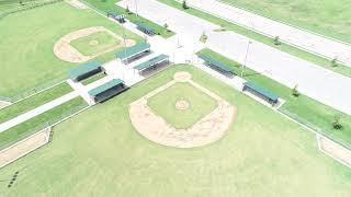 Baseball Field Drone Footage