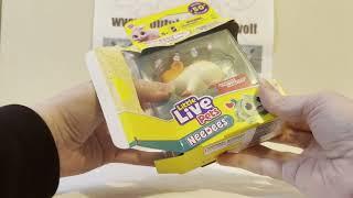 Unboxing and Review Little Live Pets NeeDees Hamster