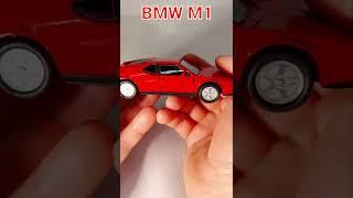 BMW M1 diecast classic sportcar model short video