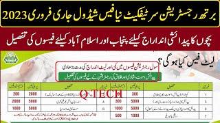 Birth Registration Certificate union council fees Documents  برتھ رجسٹریشن سرٹیفکیٹ طریقہ فیس 2023