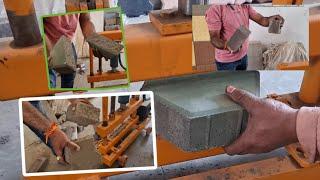 Block cutting machine @Blocks&paver