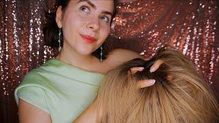 ASMR 1$ Indian Head Massage ️ for Sleep & Relaxation