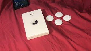 Apple AirTag 4-Pack Unboxing