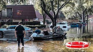 After Hurricane Milton Palm Harbor Florida 4K (Tampa Bay) October 10, 2024