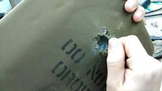 Military ceramic body armor aftermath, 556 7.62 NATO 30 ought 6