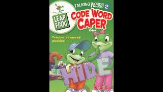 Previews from LeapFrog: Talking Words Factory 2: Code Word Caper 2004 DVD