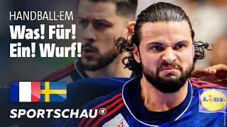 Frankreich - Schweden Highlights | Handball-EM 2024 | Sportschau