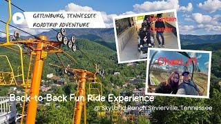 Back-To-Back Fun Ride @ Skyland Ranch,  Sevierville, Tennessee