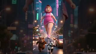 Masha and the bear evolution#masha#animation #cartoon #evolution