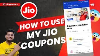 How to use Jio Coupons & Winning | How To Redeem Jio Coupons in 2023 Process | Jio Coupons