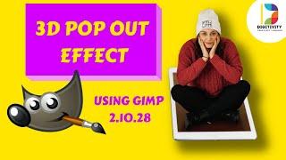 GIMP Tutorial | How To Create Pop Out Effect In GIMP 2.10.28