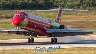 Beautiful Danish Air Transport McDonnell Douglas MD-83 Landing - Split Airport LDSP/SPU