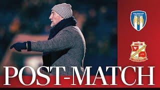 Ian Holloway on defeat to Colchester | Swindon Town Football Club