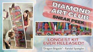 Record-breaking DAC Sneak Peek - It's taller than I am!! “Dragon Brigade" by Randal Spangler