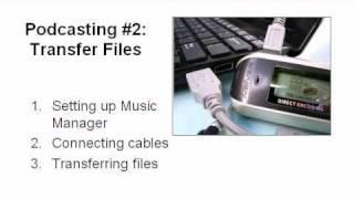 Podcasting #2 - Transfer Files