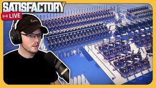 Power, Trains, and a lot of Refineries! - Let's Play  Satisfactory LIVE