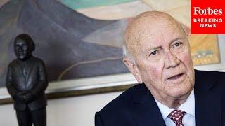 FW De Klerk, South Africa’s Last Apartheid-Era President, Dies At 85