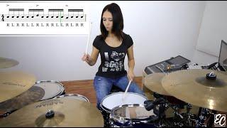 Emmanuelle Caplette Free Drum Lesson: Paradiddlediddle Speed