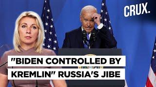 "Signs Cheques for Ukraine But" Russia Mocks Biden Gaffes, NATO Allies Defend "Slips of the Tongue"